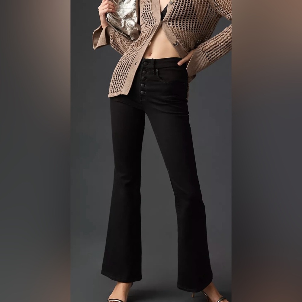 Good American Good Legs Flare Jeans